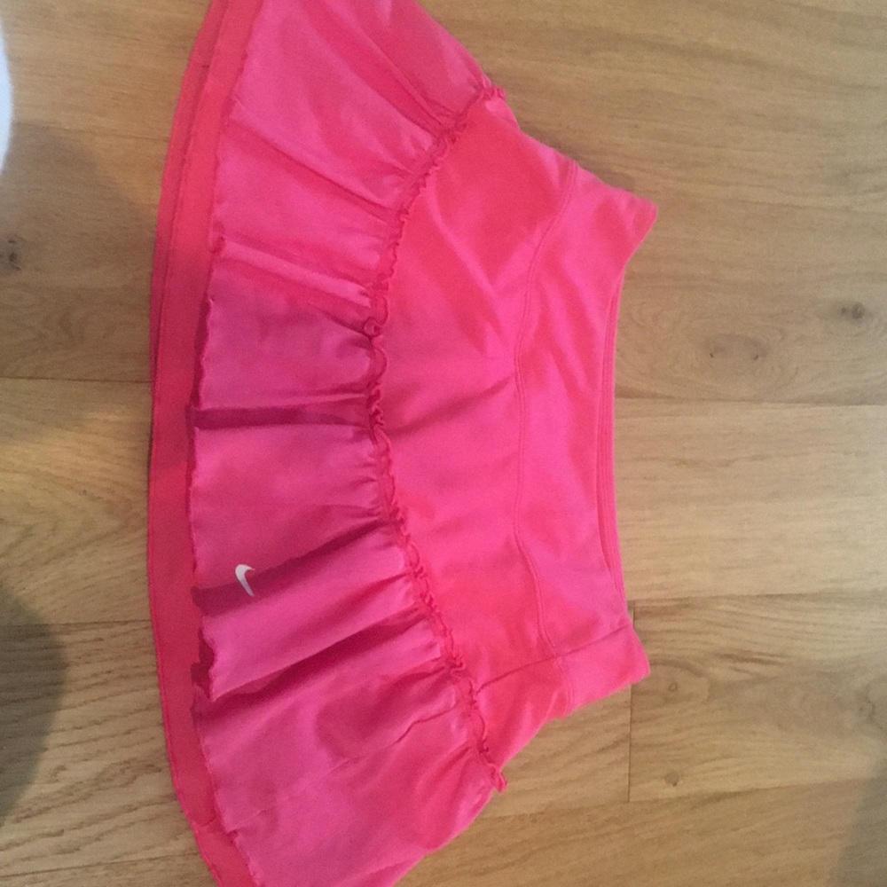 Tennis skirt with shorts underneath